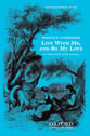 Live with Me and Be My Love SATB choral sheet music cover